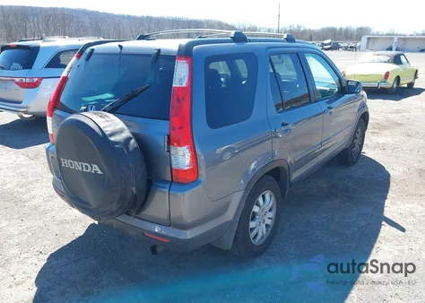 2005 Honda Cr-V Se from USA, damaged, VIN SHSRD789X5U314716